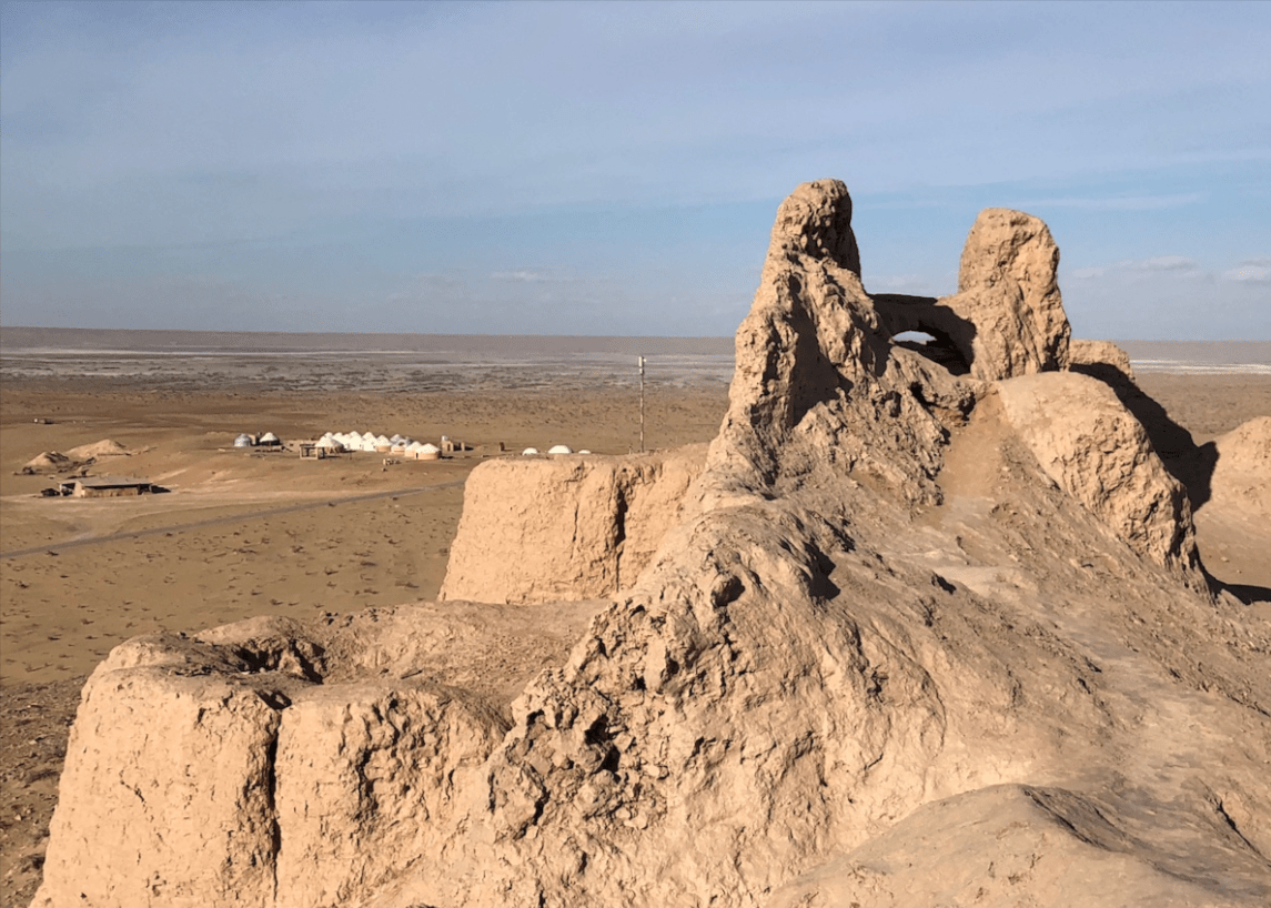 Discover the Historic Ruins of the Khatan Settlement in the Gobi Desert